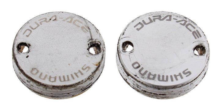 Shimano Dura-Ace Crankset Dust Caps 2-Hole Cover Vintage Cycling