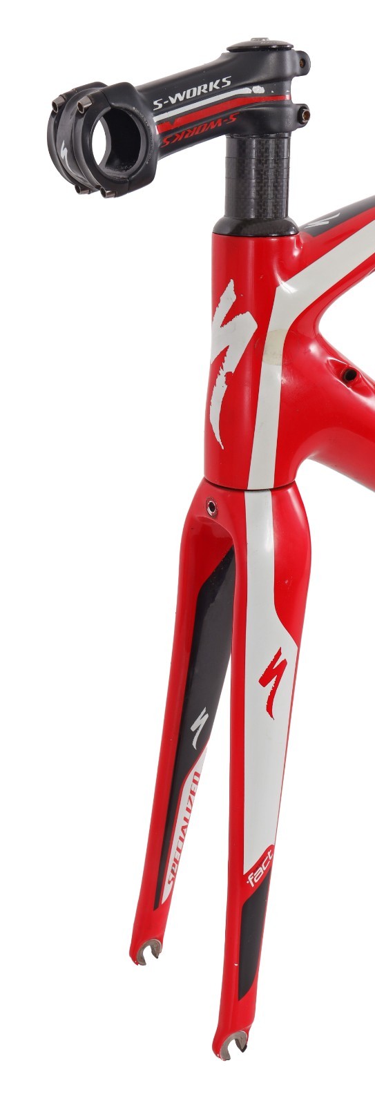 Specialized S-Works Tarmac SL4 Carbon Road Bike Frameset 54cm FLO RED 11r 2012