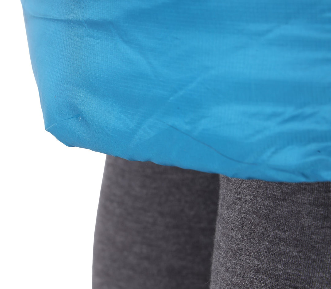 Patagonia Fitz Roy Down Hooded Jacket Men SMALL Blue Winter Skiing Backcountry