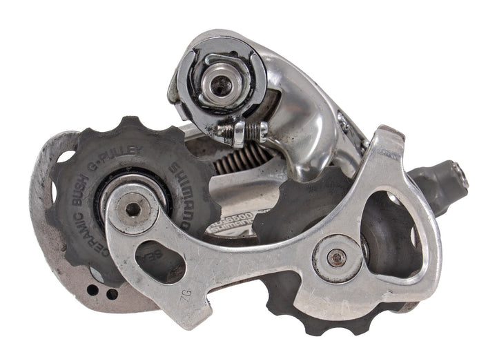 Shimano Ultegra RD-6500 SS 9 Speed Road Bike Rear Derailleur Short Cage Silver