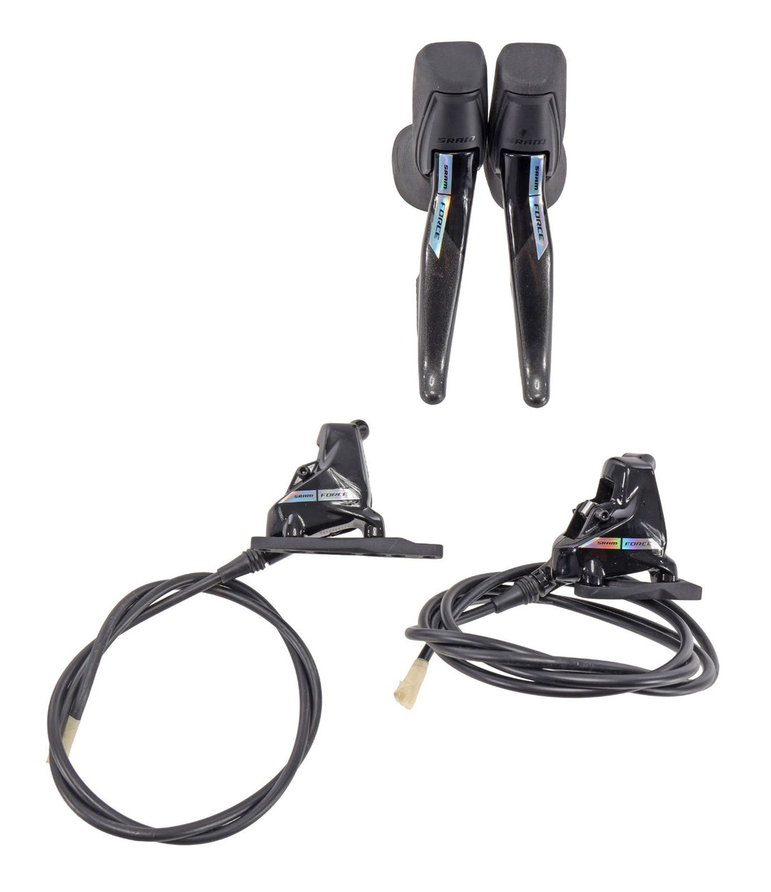 SRAM Force eTap AXS D2 2x 12s Hydraulic Flat Mount Shift Brake Set Gravel Road