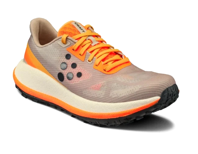 Craft Xplor 2 Running Shoes US Men 9 EU 42 Hay/Flourange Train Race Vittoria