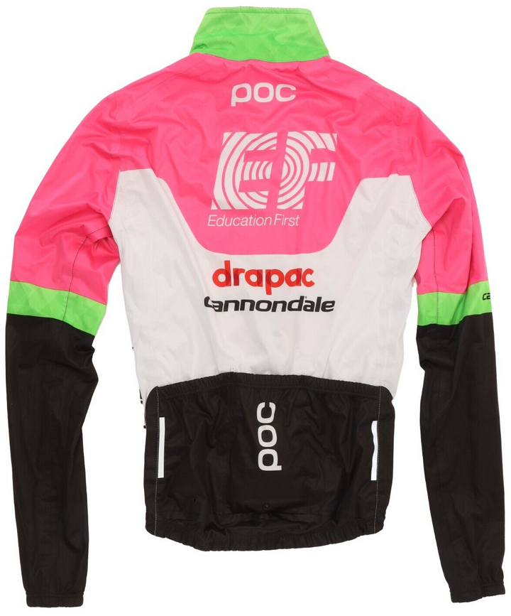 POC EF Education First Drapac Pro Team SS Cycling Kit Men Size1/2 Bibs LS Jacket