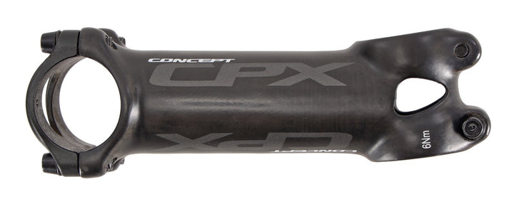 Concept CPX Carbon Road Bike Stem 31.8 x 110mm 6° BLACK Gravel Cycling