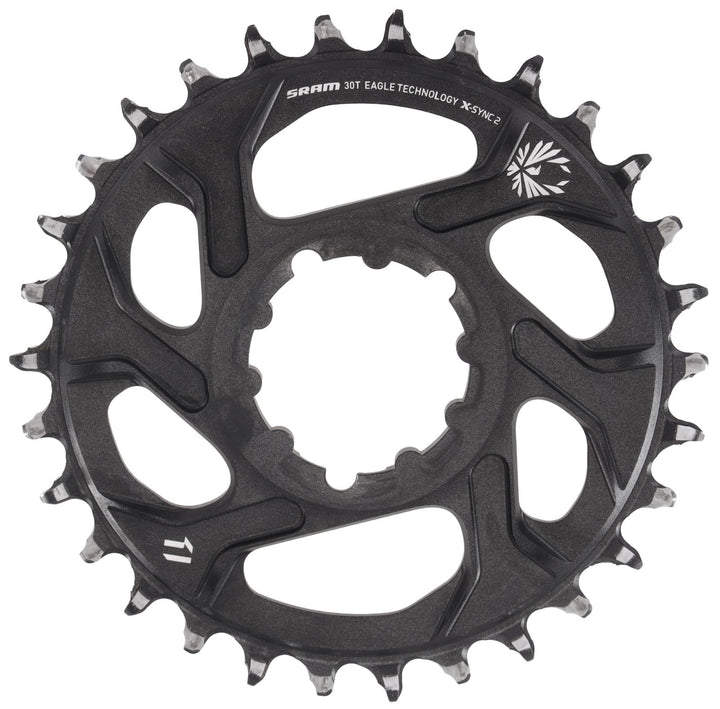 SRAM X-Sync 2 Eagle Mtn Bike Chainring 12 Speed 30T DM 3 Bolt 3mm Offset XC