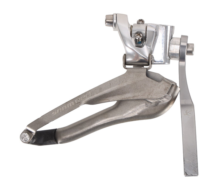 SRAM Red 2 x 10 Speed Road Bike Front Derailleur Braze-On w/ Chain Spotter