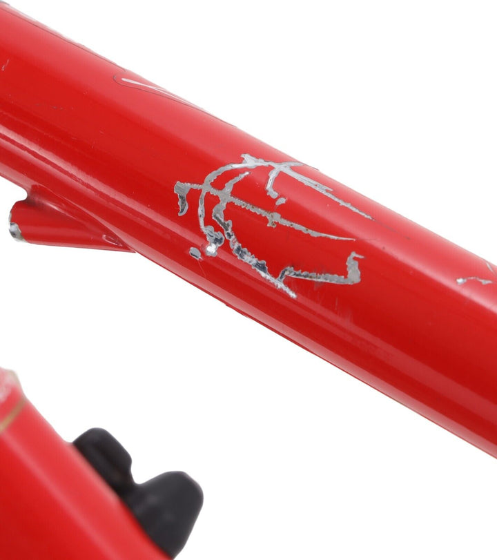 Simoncini Steel Road Bike Frameset 56cm RED 700c Columbus SLX Campagnolo Vintage