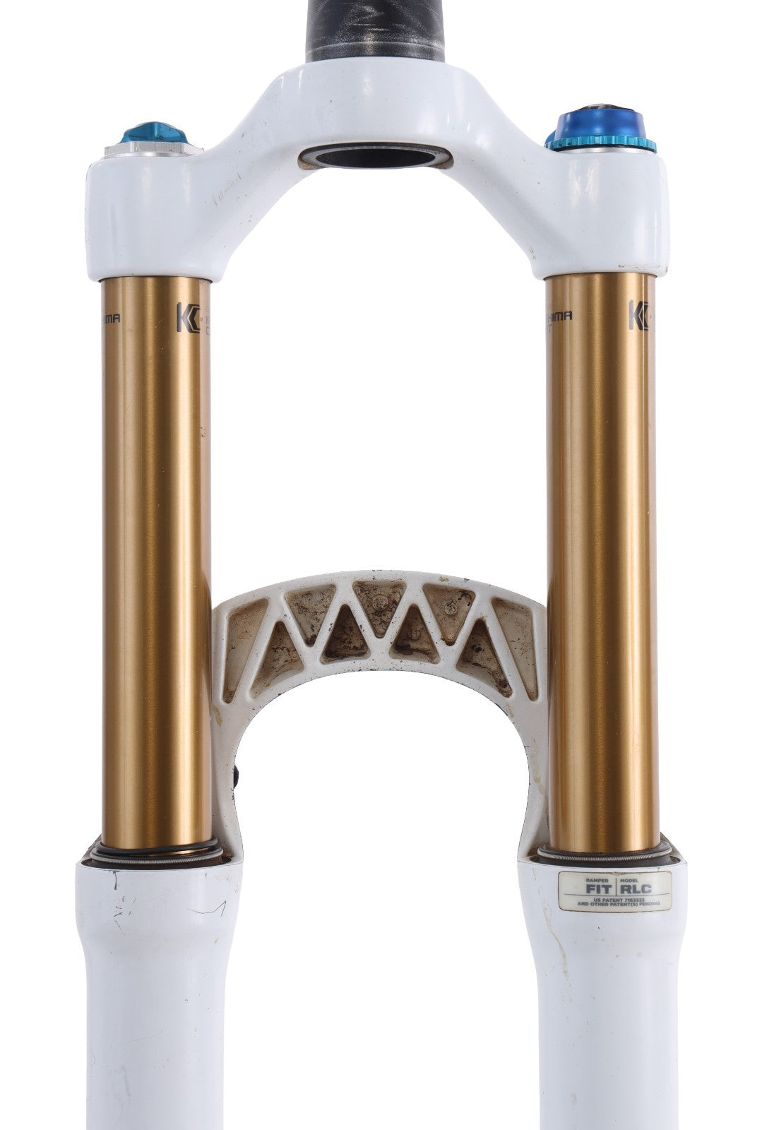 Fox RLC Factory 32 Mtn Bike Fork 26" 160mm FIT 2 Pos WHITE 15QRx 100mm Kashima