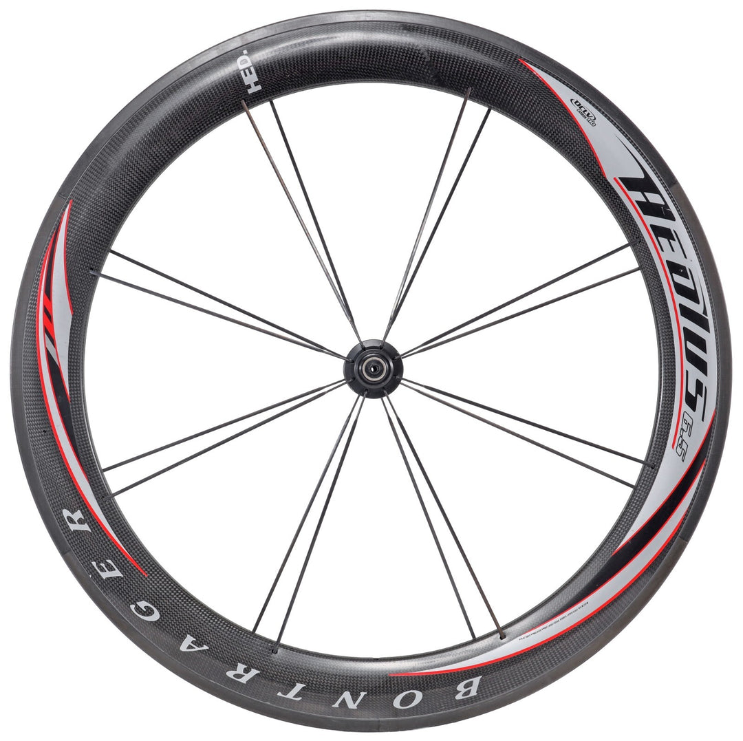 Bontrager Aeolus 6.5 Carbon Tubular Road Bike FRONT Wheel 700c QR Rim Brake HED