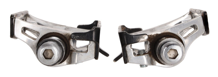 Suntour Cyclone Track Bike Pedals 9/16" BLACK Aluminum Road Flat Vintage