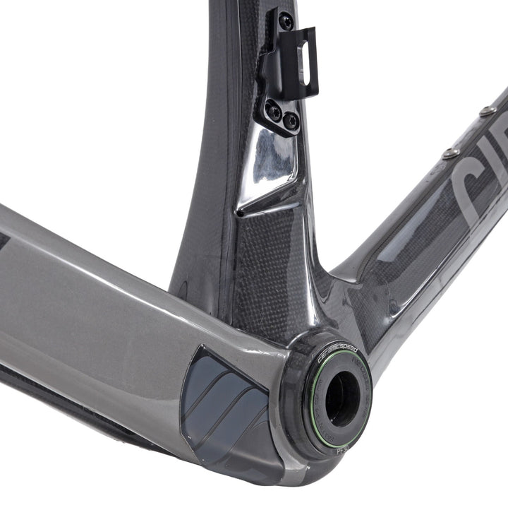 Cipollini NK1K Carbon Road Bike Frameset XL Anthracite QR Rim Direct Mount