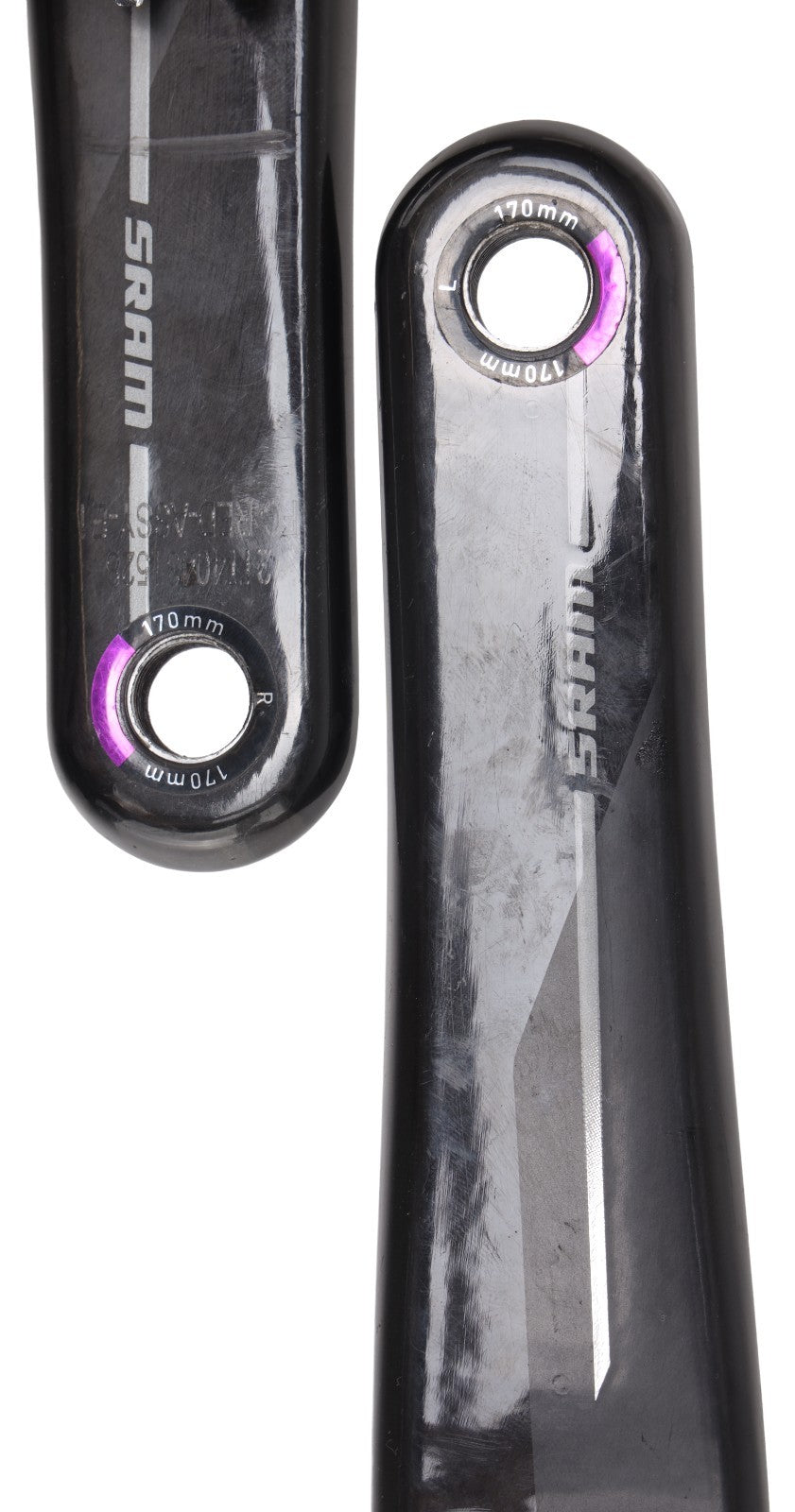 SRAM Red AXS DUB SL E1 2x 12 Spd Carbon Power Meter Crankset 170mm 46/33T Gravel