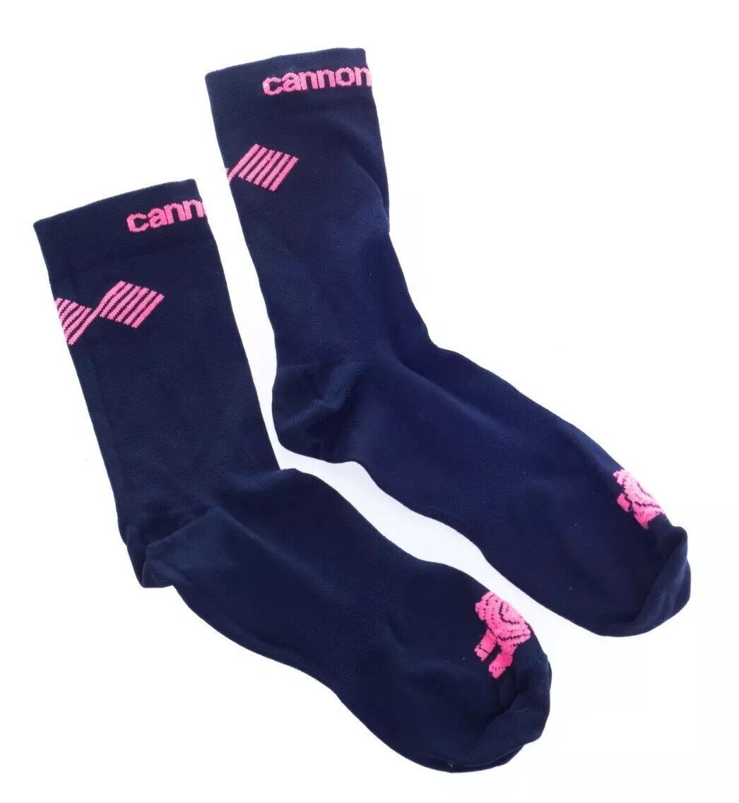 Rapha EF Education First Pro Team Socks SMALL EU 38-40 Navy Pink Bike Cannondale