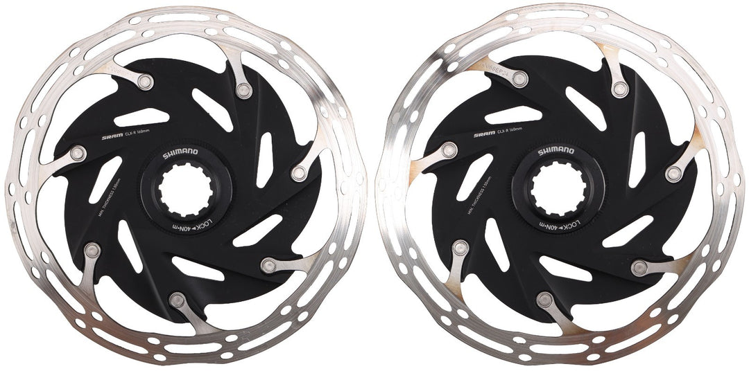 SRAM CenterLine XR Gravel Bike Disc Brake Rotors PAIR 160mm CL Road CLX-R
