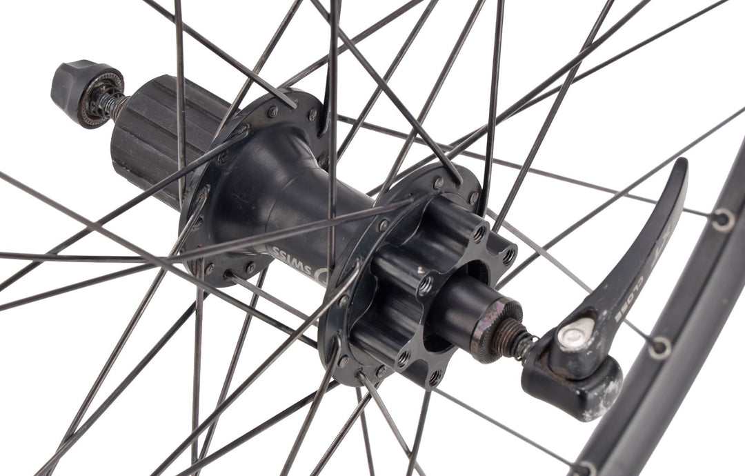 DT Swiss X 445 Alloy 26” Clincher Mtn Bike Wheelset 6B Disc Shimano 10 Spd QR