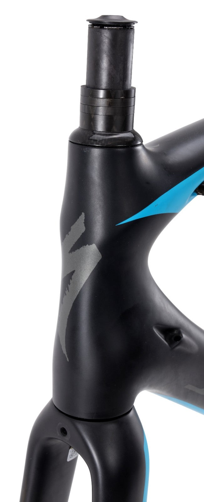 Specialized Tarmac Pro Race Carbon Road Bike Frameset 58cm CYAN 700c QR Rim 2015