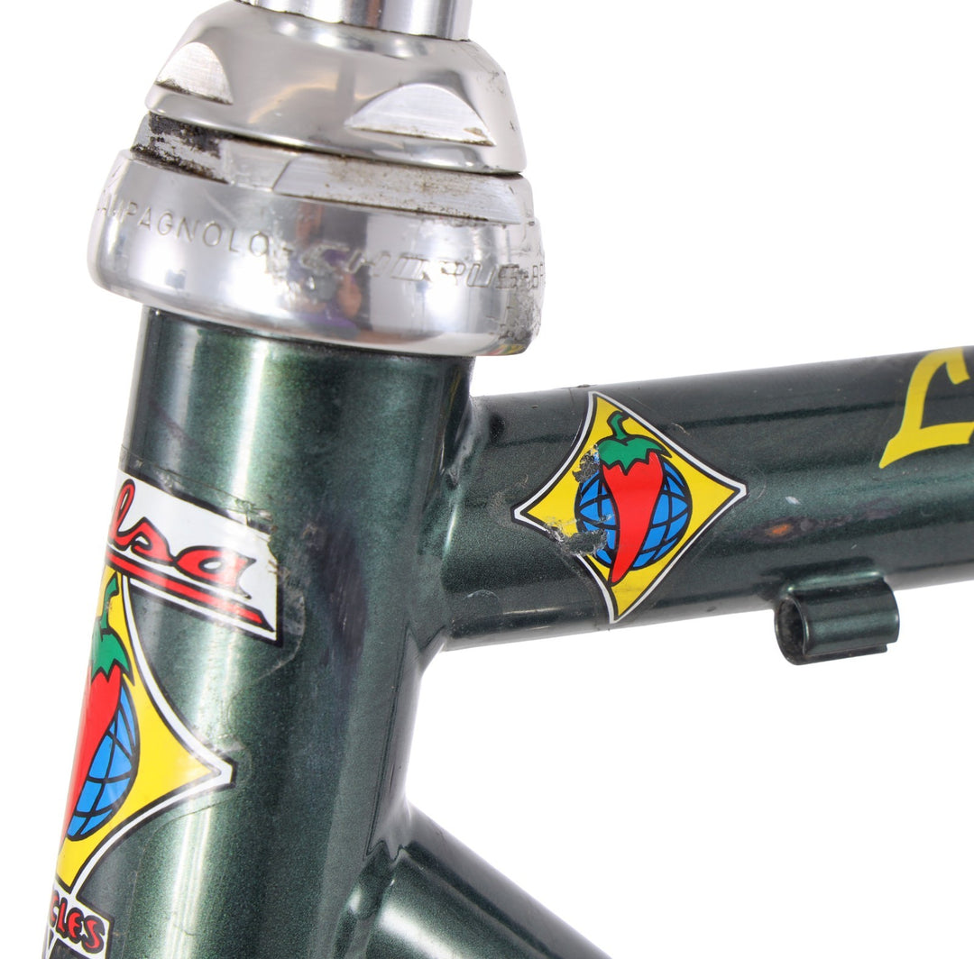 Salsa La Raza Steel Road Bike Frameset 44cm GREEN 700c Race Cycling Vintage '90s