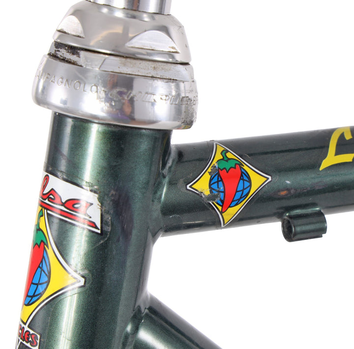 Salsa La Raza Steel Road Bike Frameset 44cm GREEN 700c Race Cycling Vintage '90s