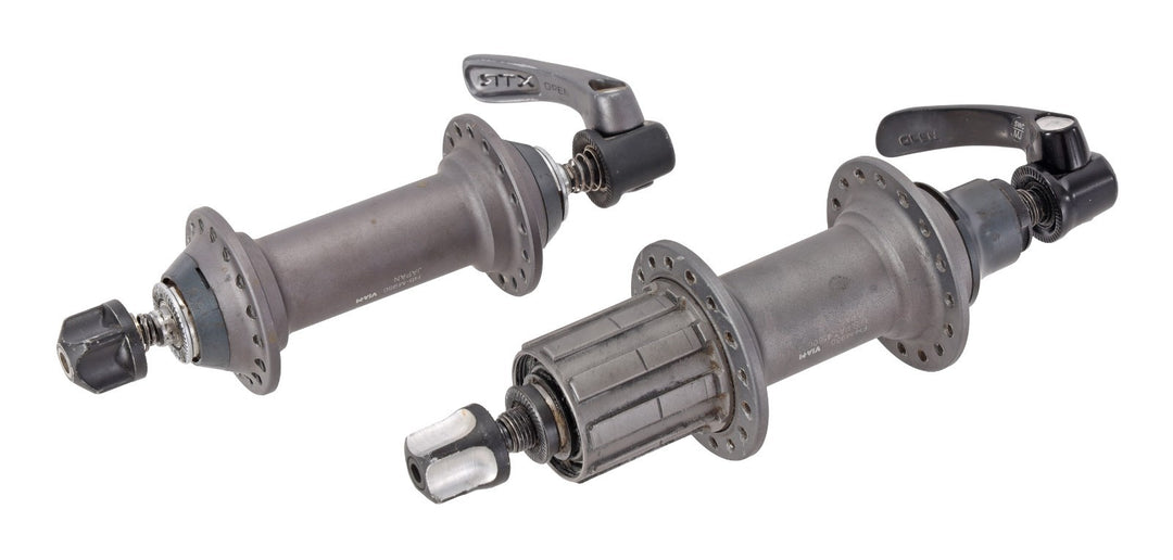 Shimano XTR FH/HB-M950 Hyperglide 9s Mtn Bike Hub SET 100/135mm 32H QR Vintage