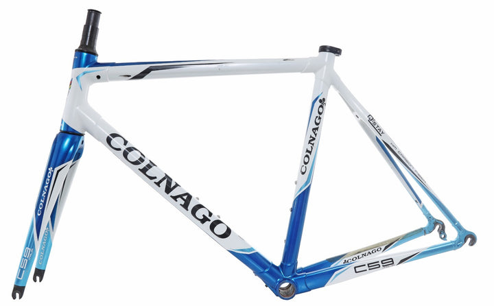 Colnago C59 Italia Carbon Road Bike Frameset 54s Sloping QR Rim 700c 2012