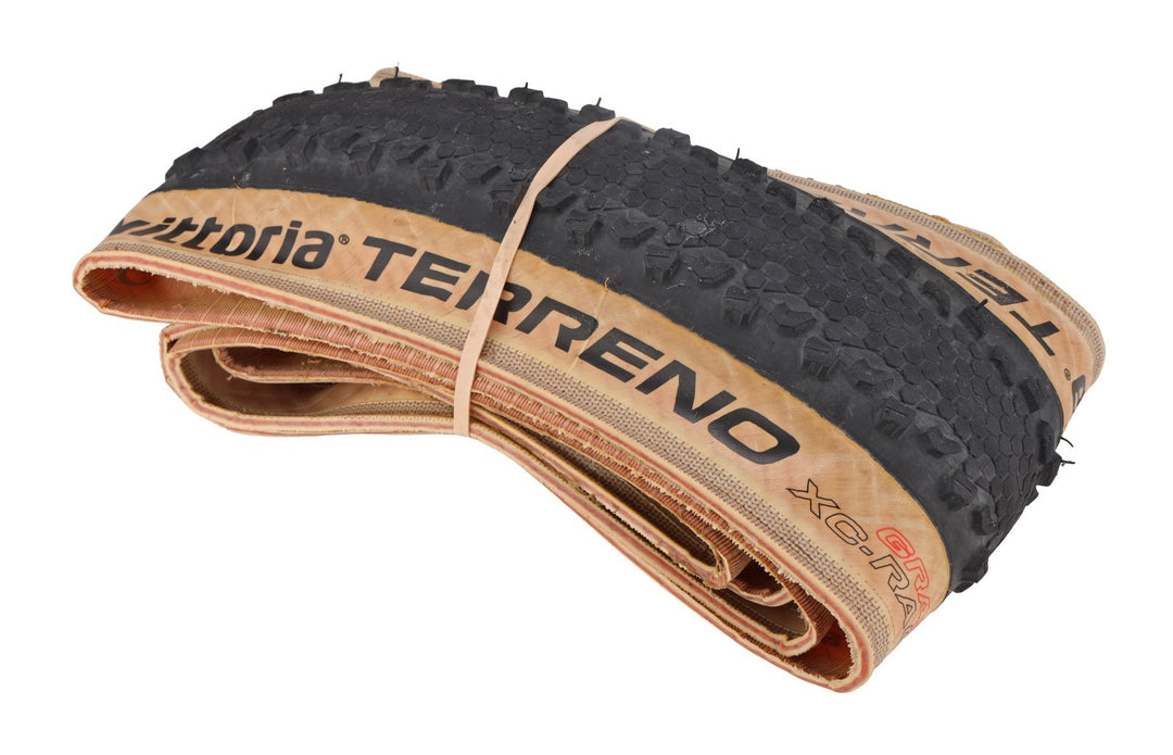 Vittoria Terreno XC Race Tubeless Mountain Bike Tire 29 x 2.1" Tan Wall Gravel