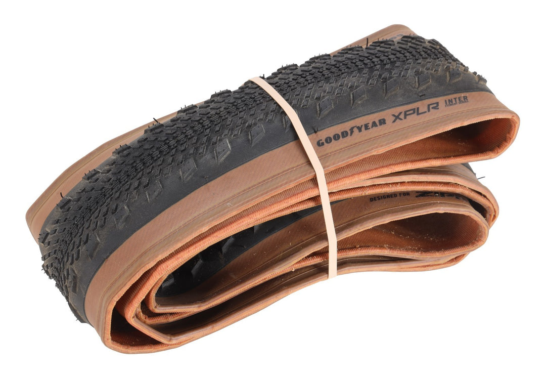 Goodyear XPLR Inter Tubeless Gravel Bike Tire 700 x 45c Tan Wall ZIPP 303 S SW