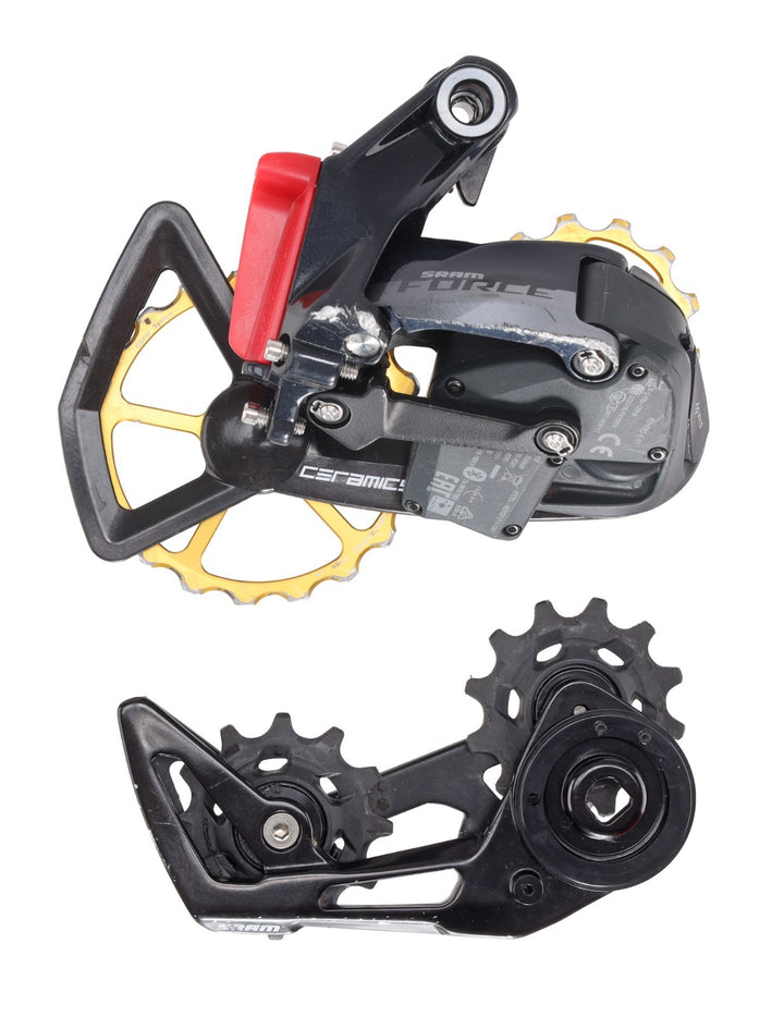 SRAM Force XPLR eTap AXS D1 12s Road Bike Rear Derailleur 44T Max w/CeramicSpeed