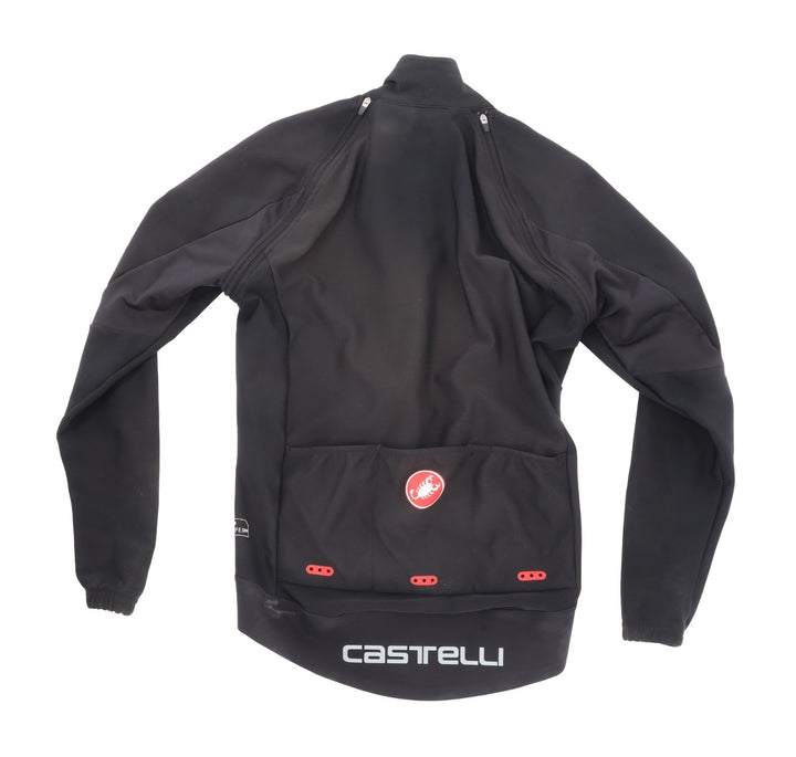Castelli Perfetto Convertible ROS Gore Cycling Jacket Women SMALL Black Road MTB