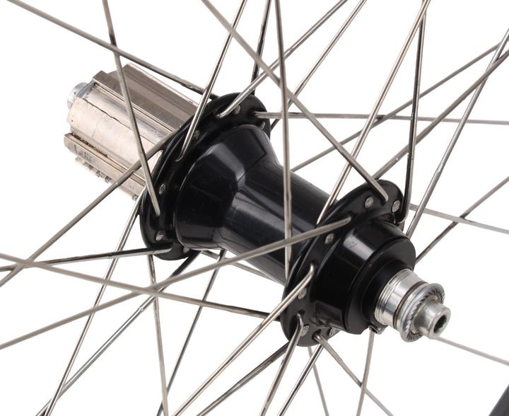 Velocity Aero Head Campagnolo Record Alloy Clincher Road 9-12s Wheelset 700c QR
