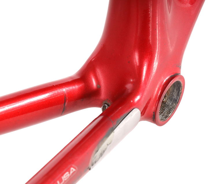 Trek 5500 OCLV 120 Carbon Road Bike Frameset 52cm Pearl Red Rim QR USA 2003