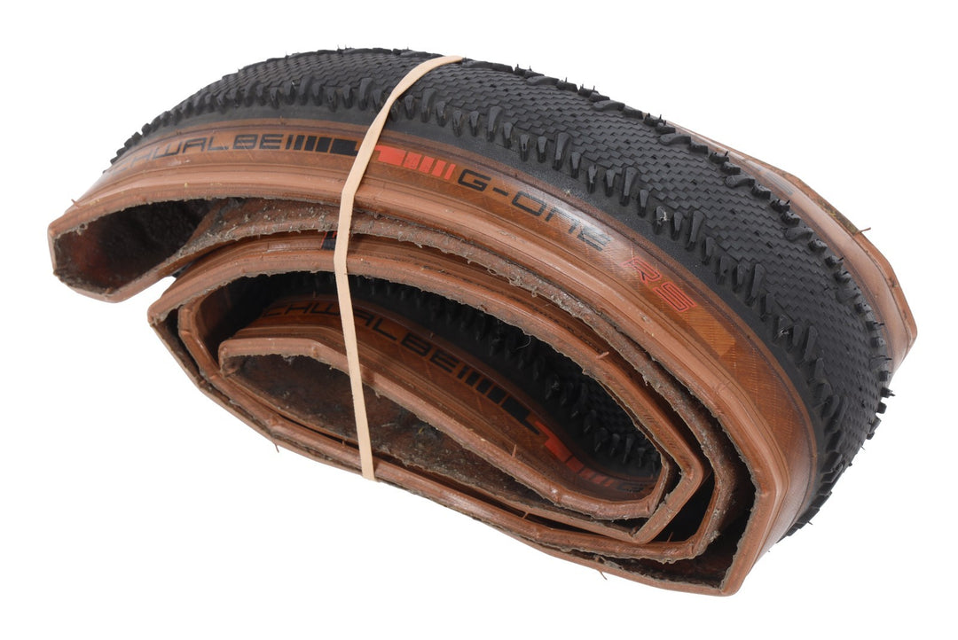 Schwalbe G-One RS Tubeless Gravel Bike Tire 700 x 40c Tanwall TLE