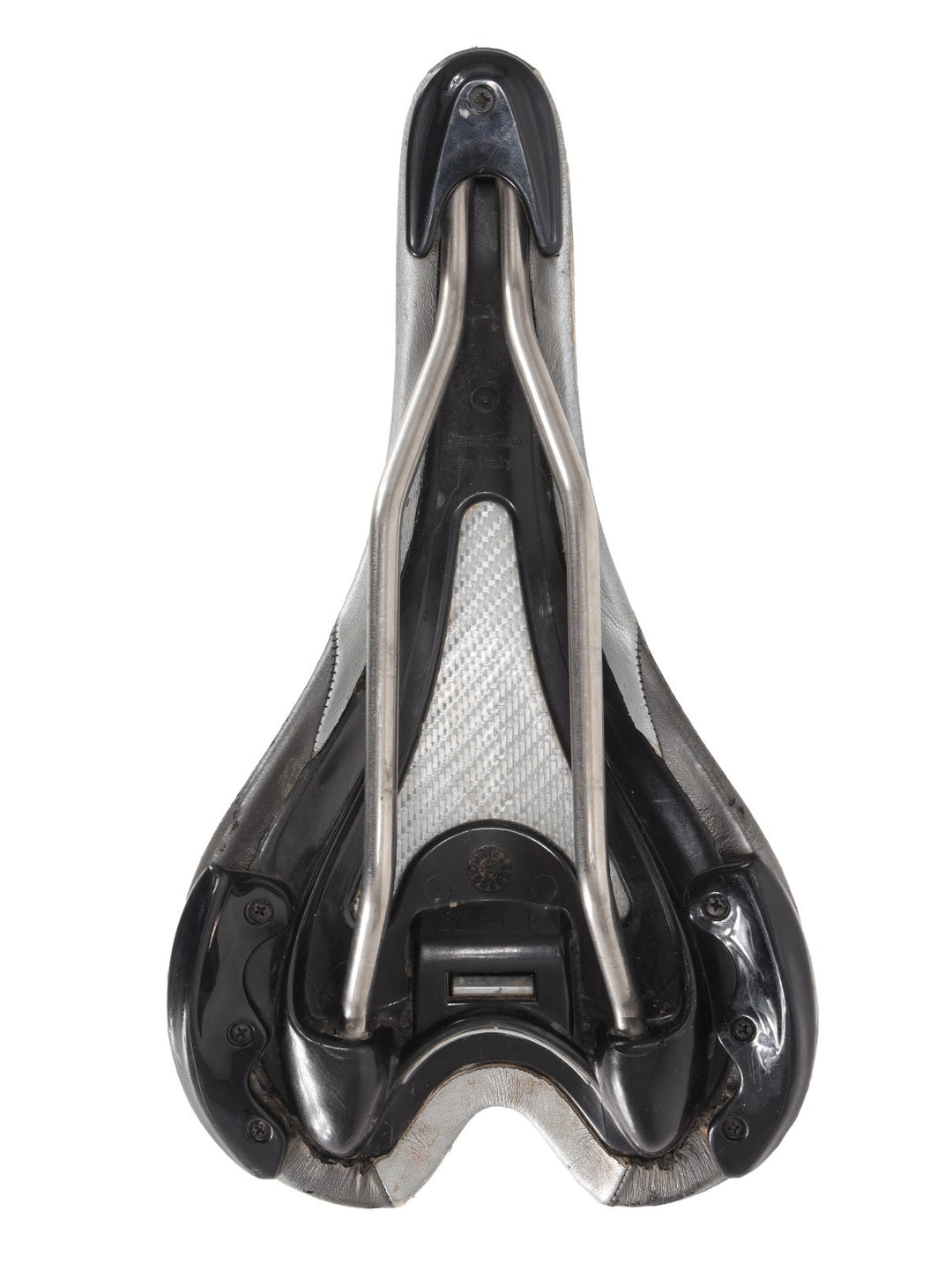 Fizik Aliante Titanio Road Bike Saddle 142mm Black 7 x 7mm Titanium Rail MTB
