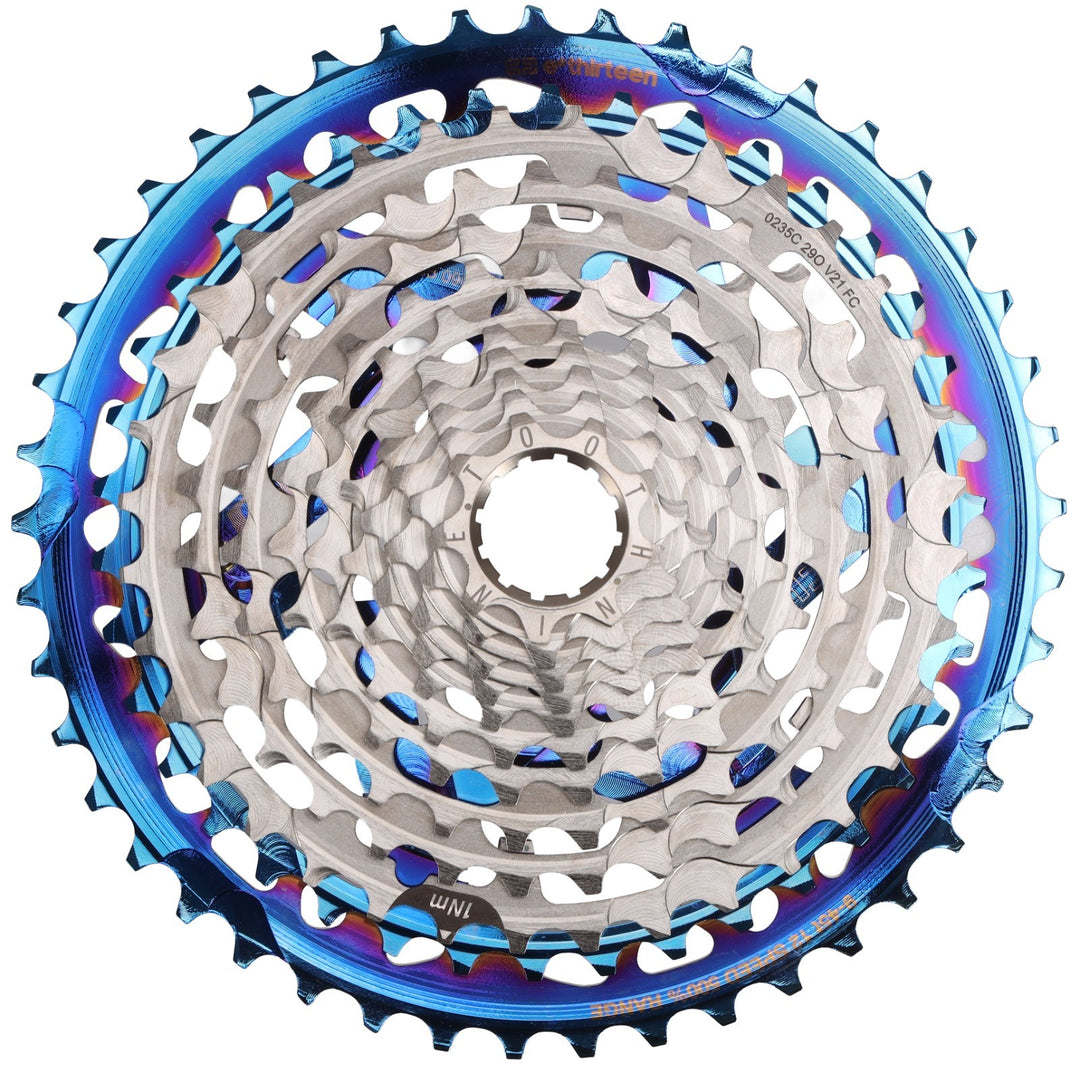 ethirteen Helix Race 12 Spd Gravel XC Bike Cassette 9-45T Intergalactic PVD BLUE