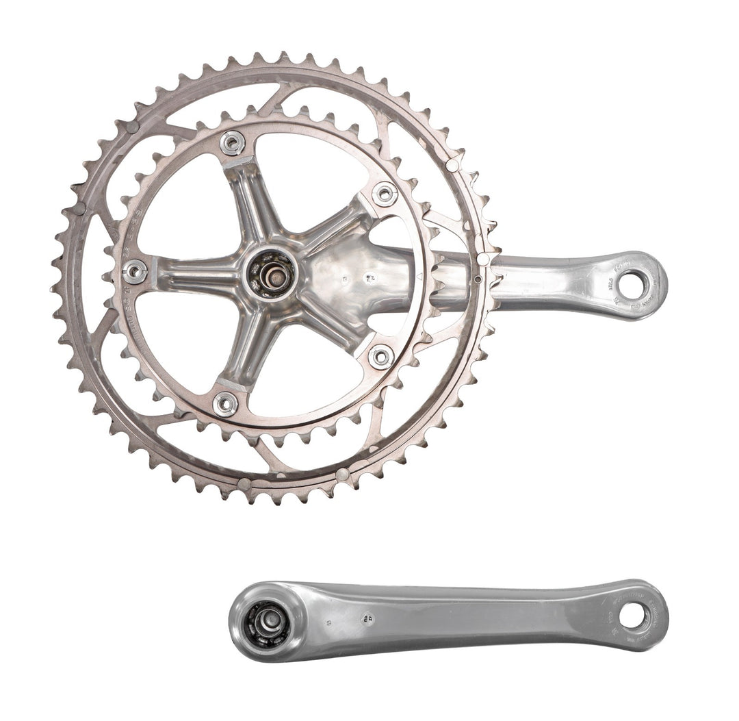Shimano Dura-Ace FC-7701 10 Spd Road Bike Crankset 172.5mm 53/39T 130 BCD Silver