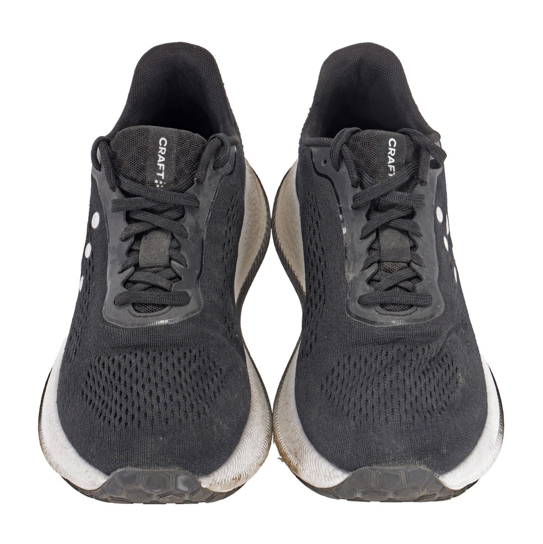 Craft Pacer Road Running Shoes US Men 9 Blk/White Neutral Px Foam Race Training