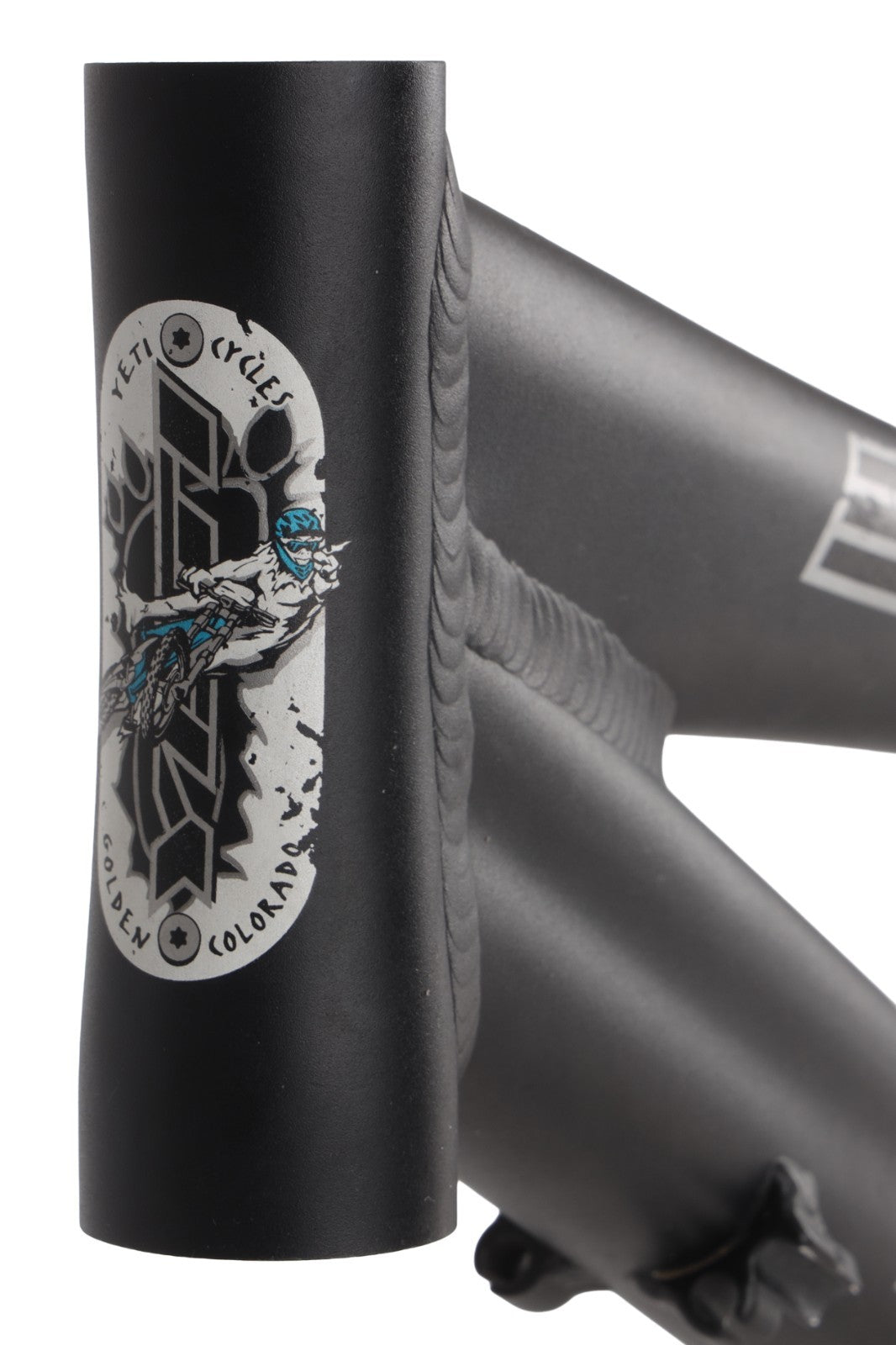 Yeti 575 AS-R Long Travel 26" Alloy Mountain Bike Frameset LARGE Black Fox 2005