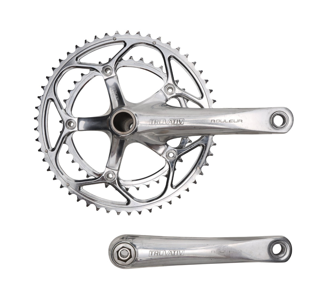 TruVativ Rouleur 53/39T Road Bike Crankset 175mm 2x 10 Speed Double GXP Vintage