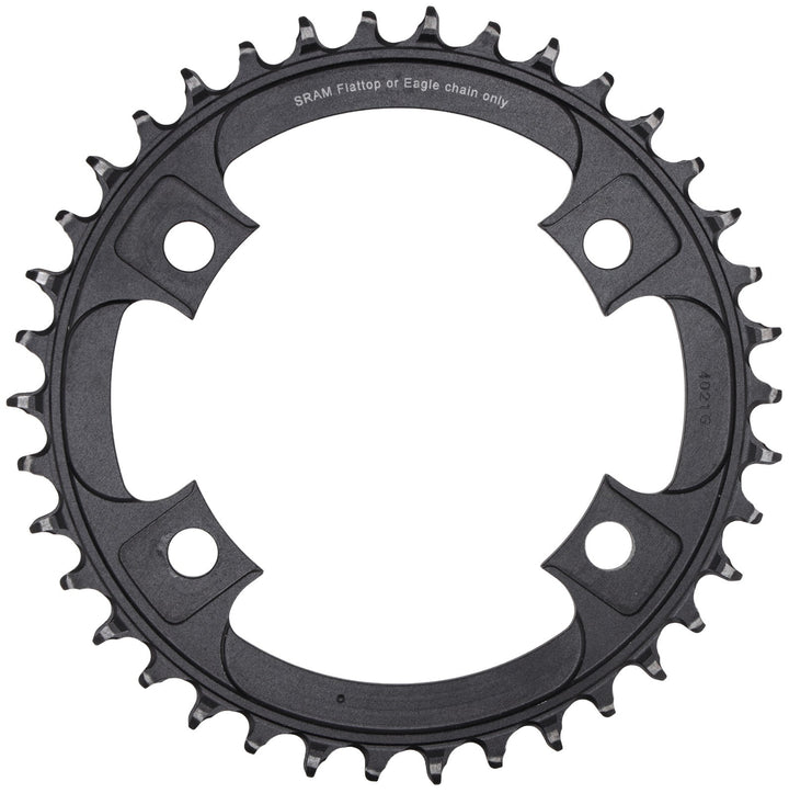 SRAM X-Sync AXS 12/13 Speed Road Bike Chainring 38T 4-Bolt 107 BCD Gravel