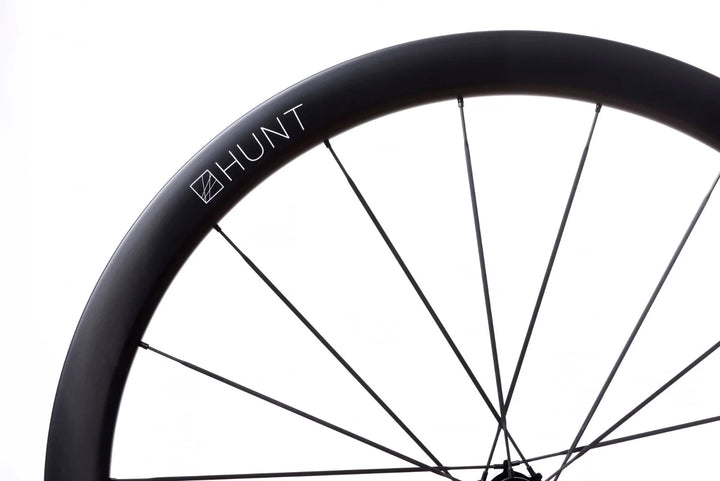 HUNT 44 Aerodynamicist UD Carbon Spoke Disc Tubeless FRONT Road Wheel 700c EZO