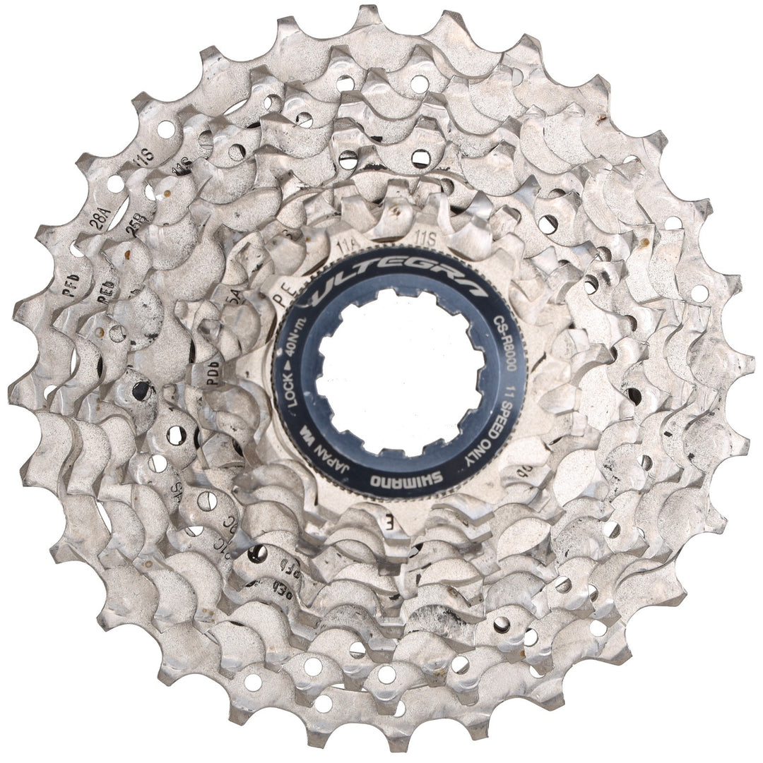 Shimano Ultegra CS-R8000 11 Speed Road Bike Cassette 11-28T HG Gravel Steel