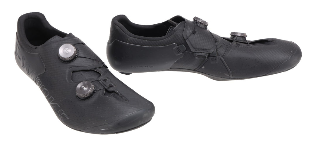 Specialized S-Works Ares Carbon Road Bike Shoes EU 49 US Men 14.5 BLACK 3-Bolt