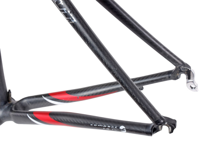 Giant TCR 1 Composite Carbon Road Bike Frameset LG Black 700c Rim QR 2004