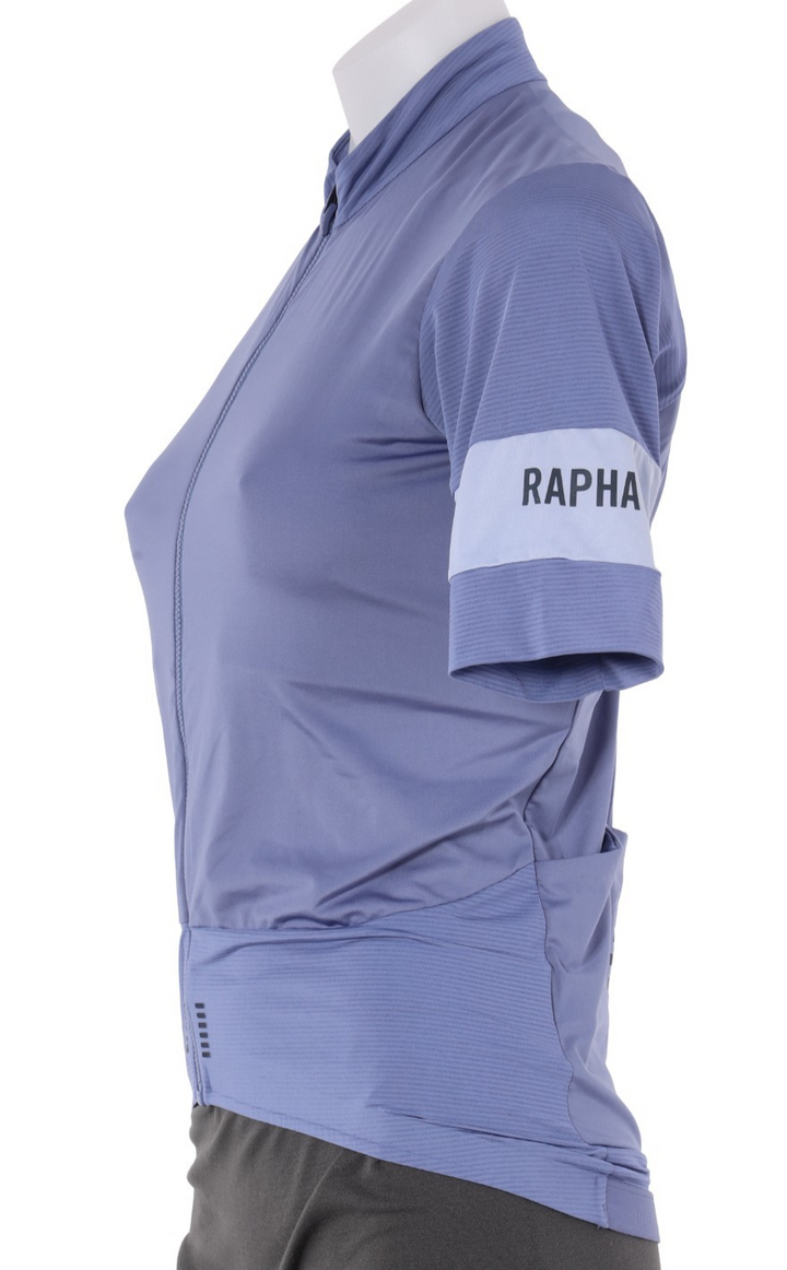 Rapha Pro Team Short Sleeve Jersey Women MEDIUM Purple Road Bike