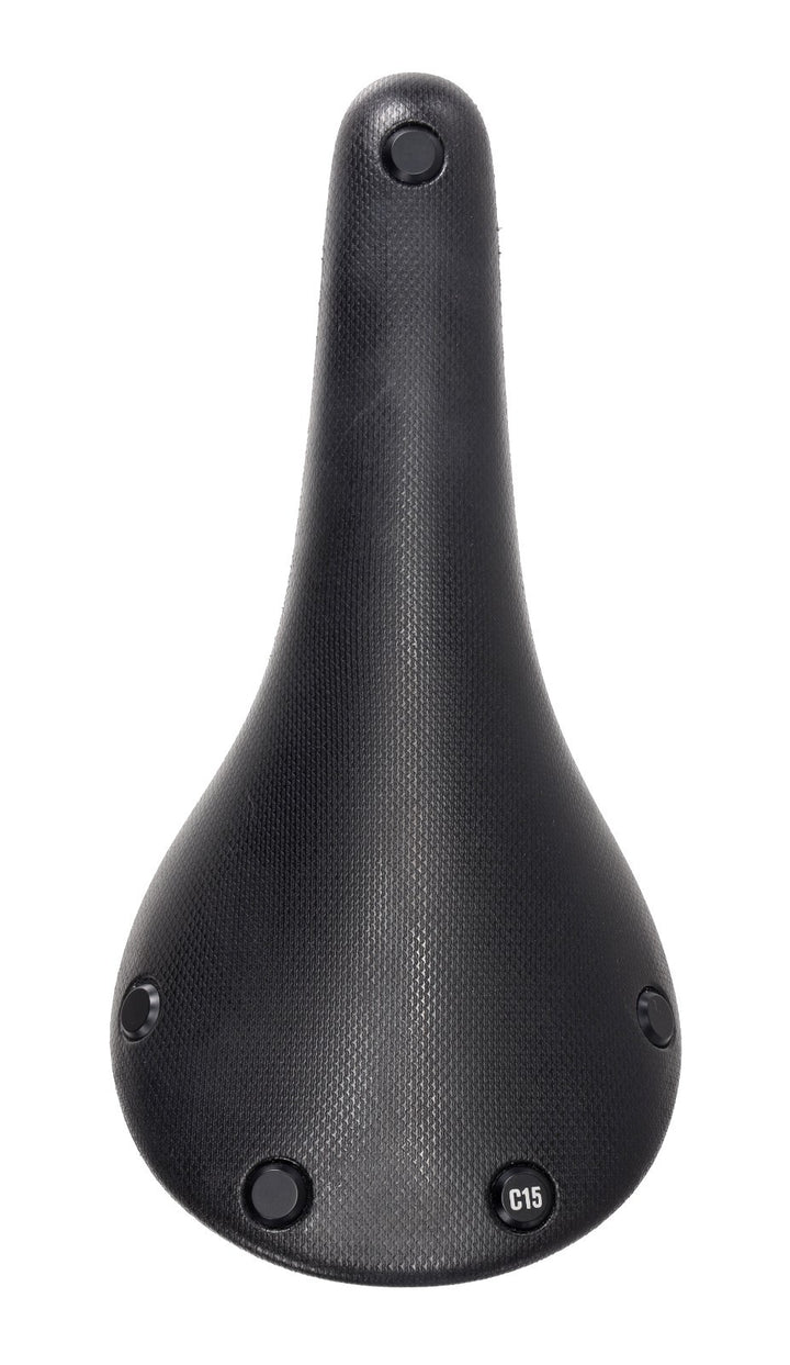 Brooks Cambium C15 Carved All Weather Bike Saddle 140mm 7x 7mm CrMo Black Rubber