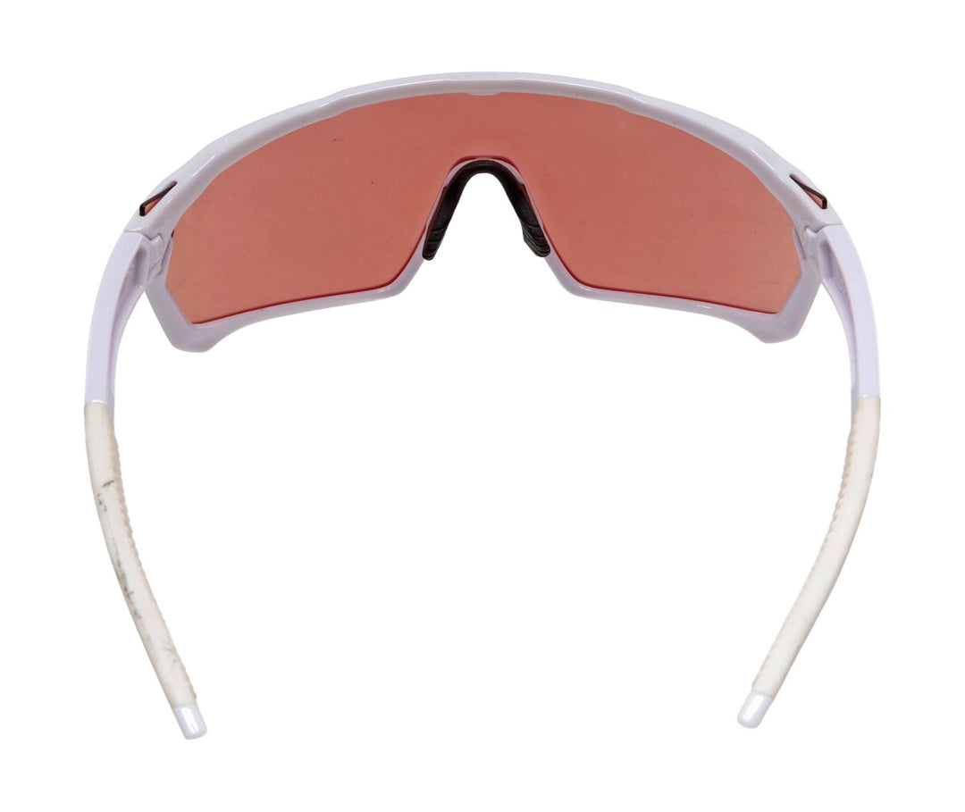 Roka SR-1 Cycling Sunglasses WHITE Frame Peach Lens GEKO Fit Triathlon Race