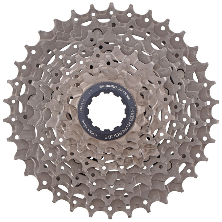 Shimano XTR CS-M970 Mountain Bike Cassette 9 Speed 11-34T Titanium Gravel MTB XC