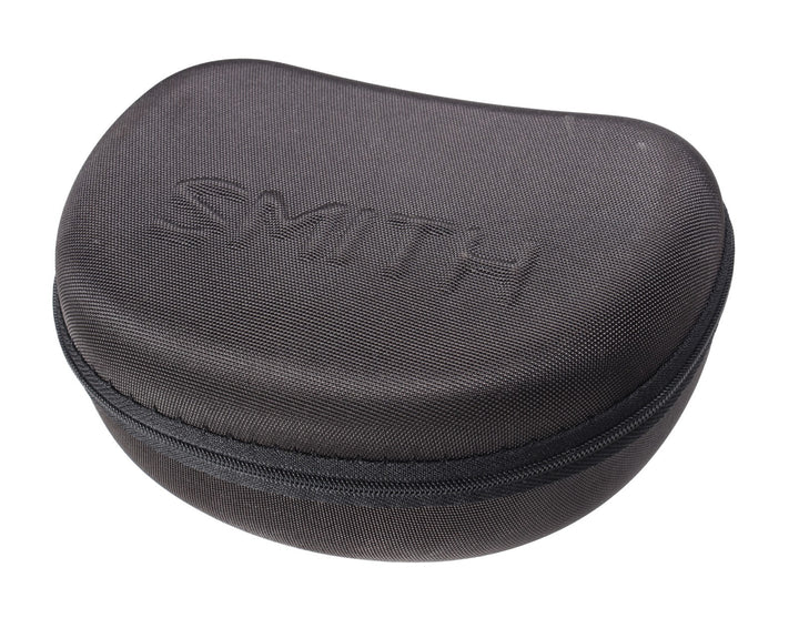 Smith Wildcat Sunglasses Matte Black Frame Clear Red Mirror Lenses