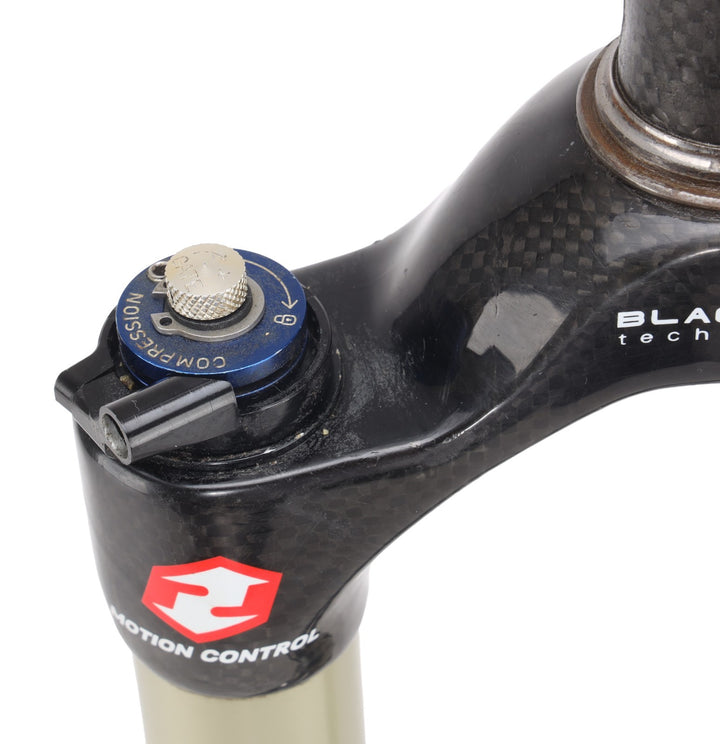 RockShox Reba WC Carbon Mtn Bike 26" Dual Air 1-1/8" Remote QR Disc **FOR PARTS