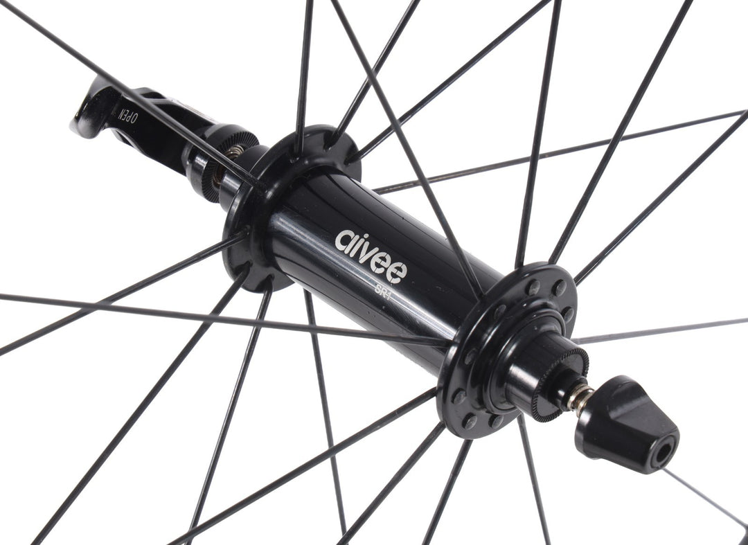 Asterion Carbon Sport 50T Tubular Road Wheelset Shimano 11 Spd 700c Rim Brake QR