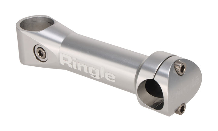 Ringle Zooka Mountain Bike Stem 25.4 x 135mm -0º Rise 1 1/8" Vintage MTB SILVER